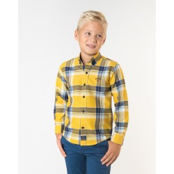 Camisa niño Oxford Amarillo Spagnolo